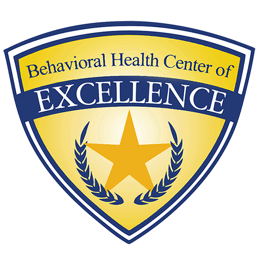 Behavioral Health Center of Excellence Certification symbol